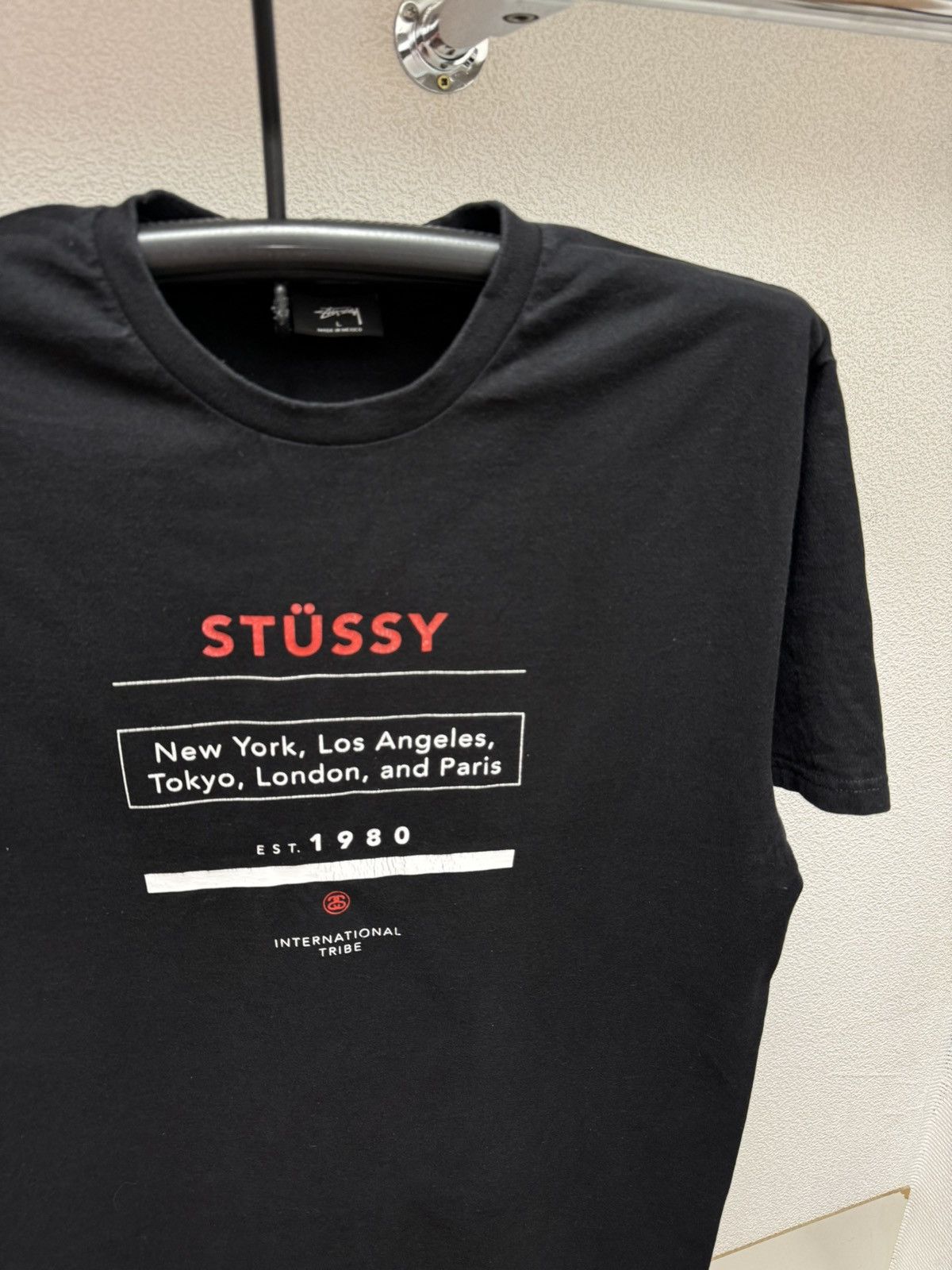 Stussy Stussy box logo vintage t-shirt L sz Size US L / EU 52-54 / 3 - 5 Thumbnail
