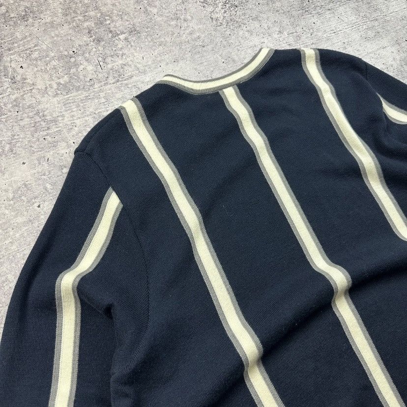 Lacoste Vintage Lacoste Striped Crewneck Sweater Made in France Size US XXL / EU 58 / 5 - 8 Thumbnail