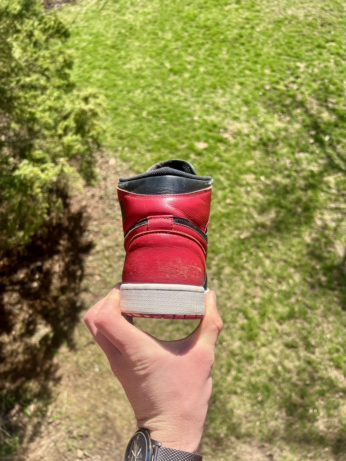 Jordan Brand Jordan 1 bred Size US 13 / EU 46 - 9 Thumbnail
