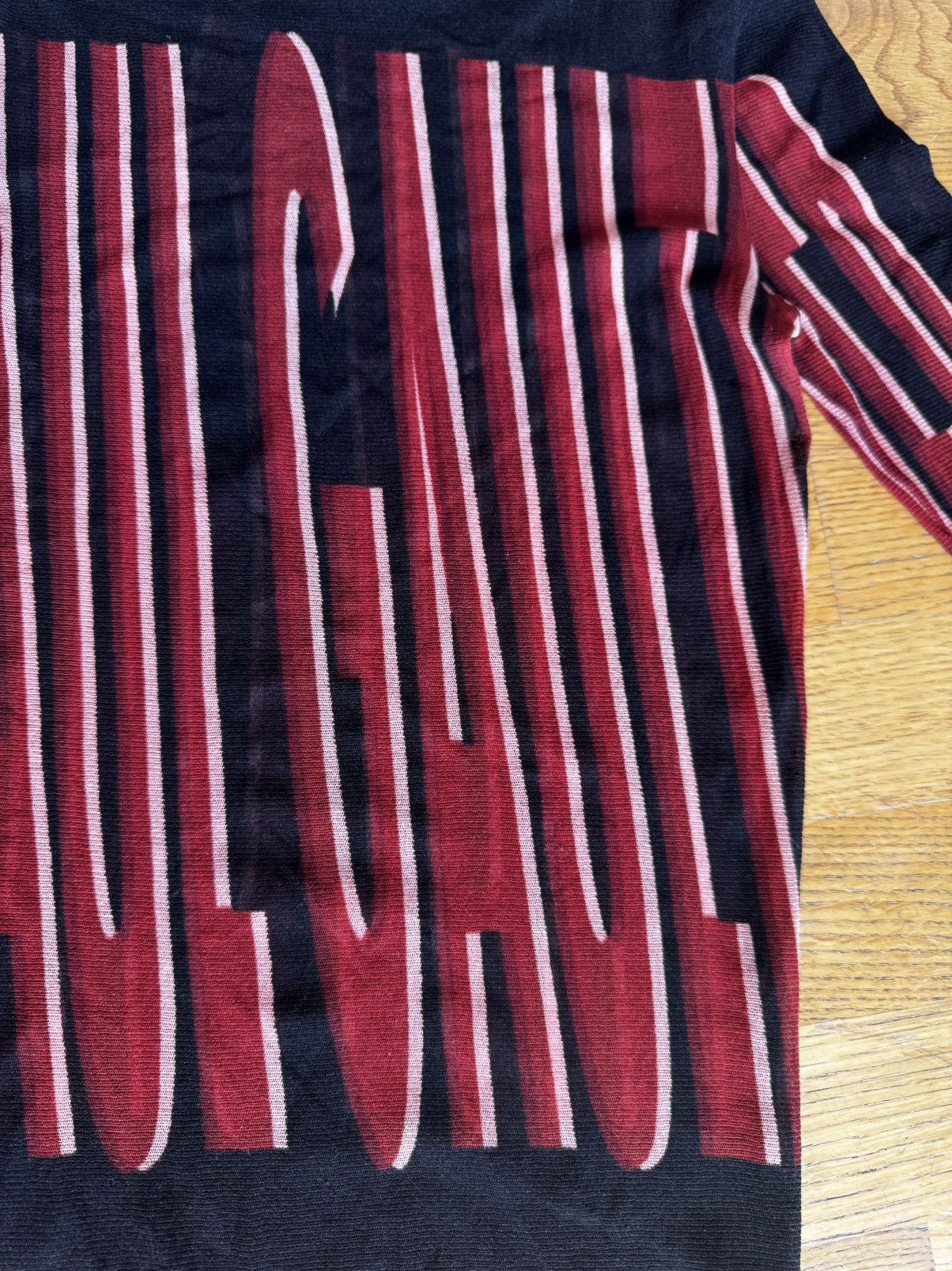 Jean Paul Gaultier JPG MAILLE 1994 Grail Big Letter Logo Size US L / EU 52-54 / 3 - 9 Thumbnail