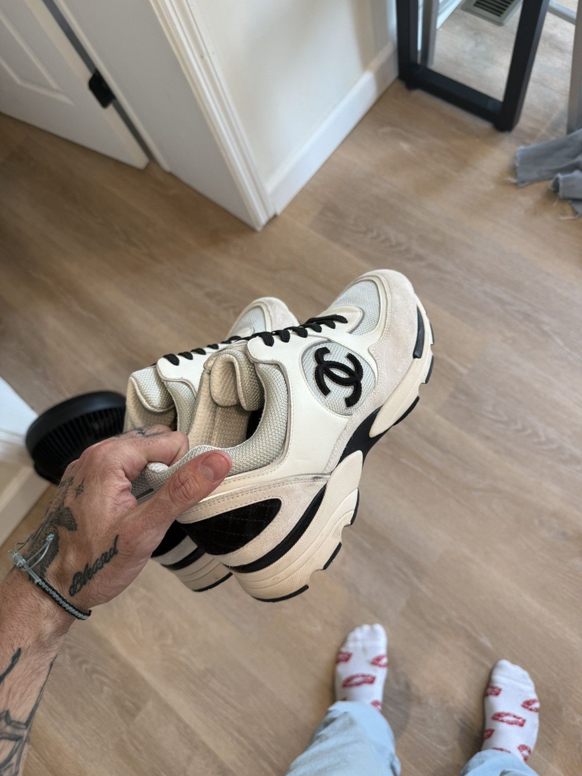 Chanel Chanel Runners Fit 44 Size US 12 / EU 45 - 3 Thumbnail
