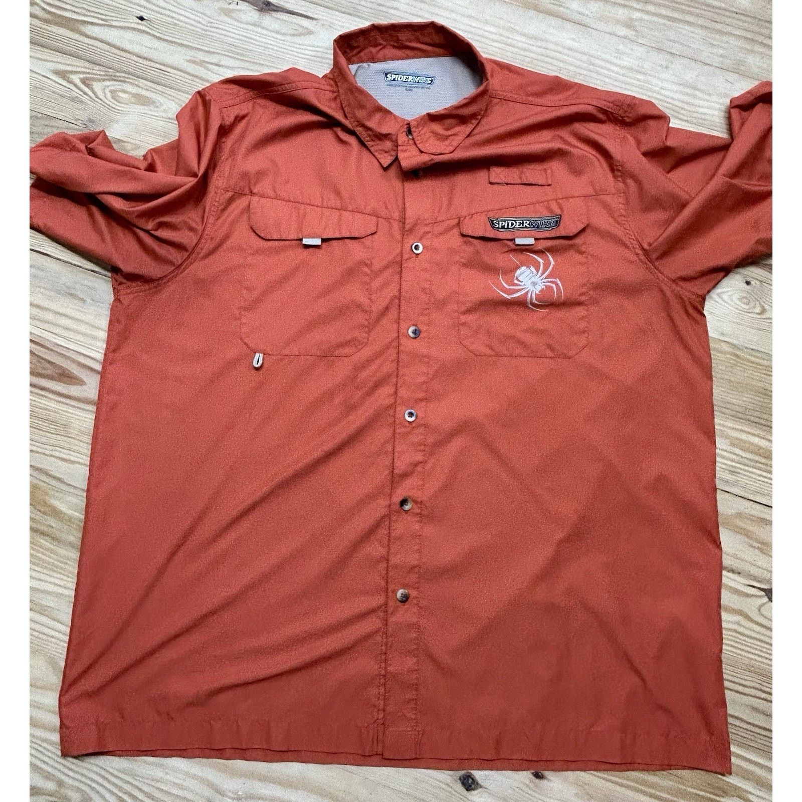 Other SpiderWire Men's Button Down Fishing Shirt. Size XL Size US XL / EU 56 / 4 - 12 Thumbnail