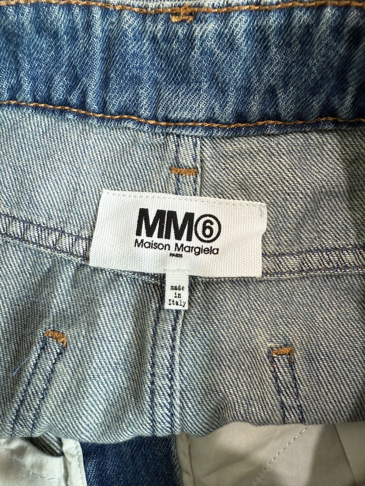 Maison Margiela MAISON MARGIELA DENIM SKIRT M6 Size 28" / US 6 / IT 42 - 7 Thumbnail
