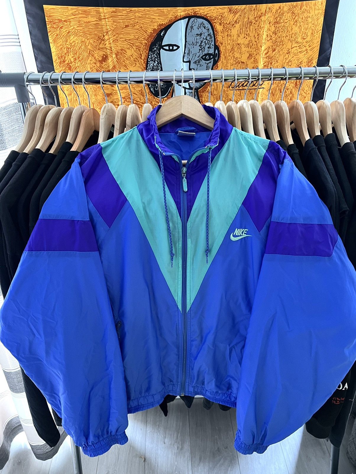 VTG 80's Nike Jogging popular Suit Jacket Wind Breaker XL