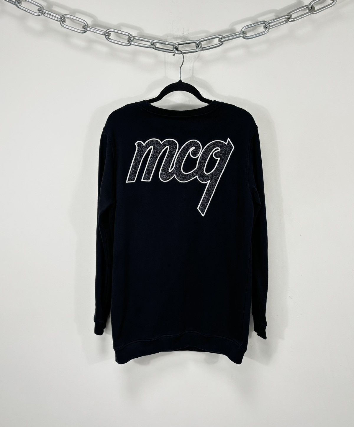 Alexander McQueen Alexander McQueen Women’s MCQ Big Carpet Logo Sweatshirt Size M / US 6-8 / IT 42-44 - 2 Thumbnail