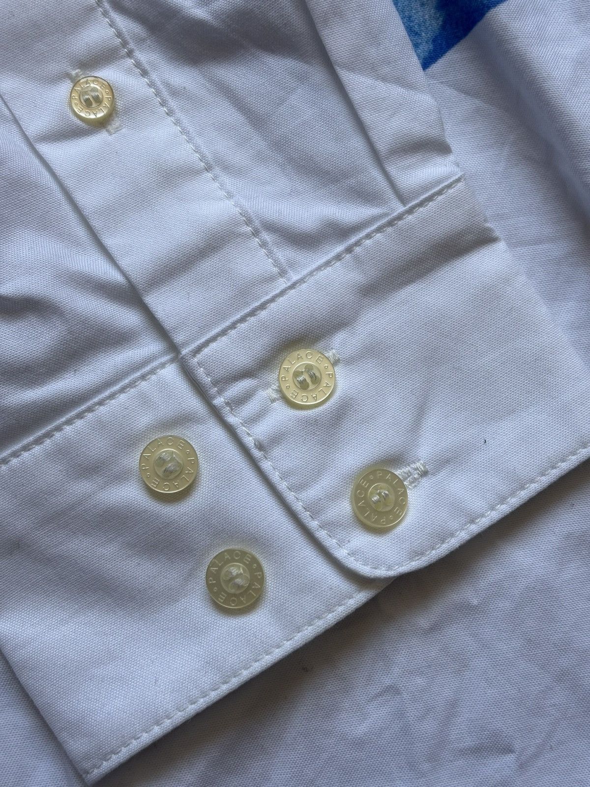Palace × Vivienne Westwood Palace Vivienne Westwood White Bear Button Up Shirt Size US L / EU 52-54 / 3 - 13 Thumbnail