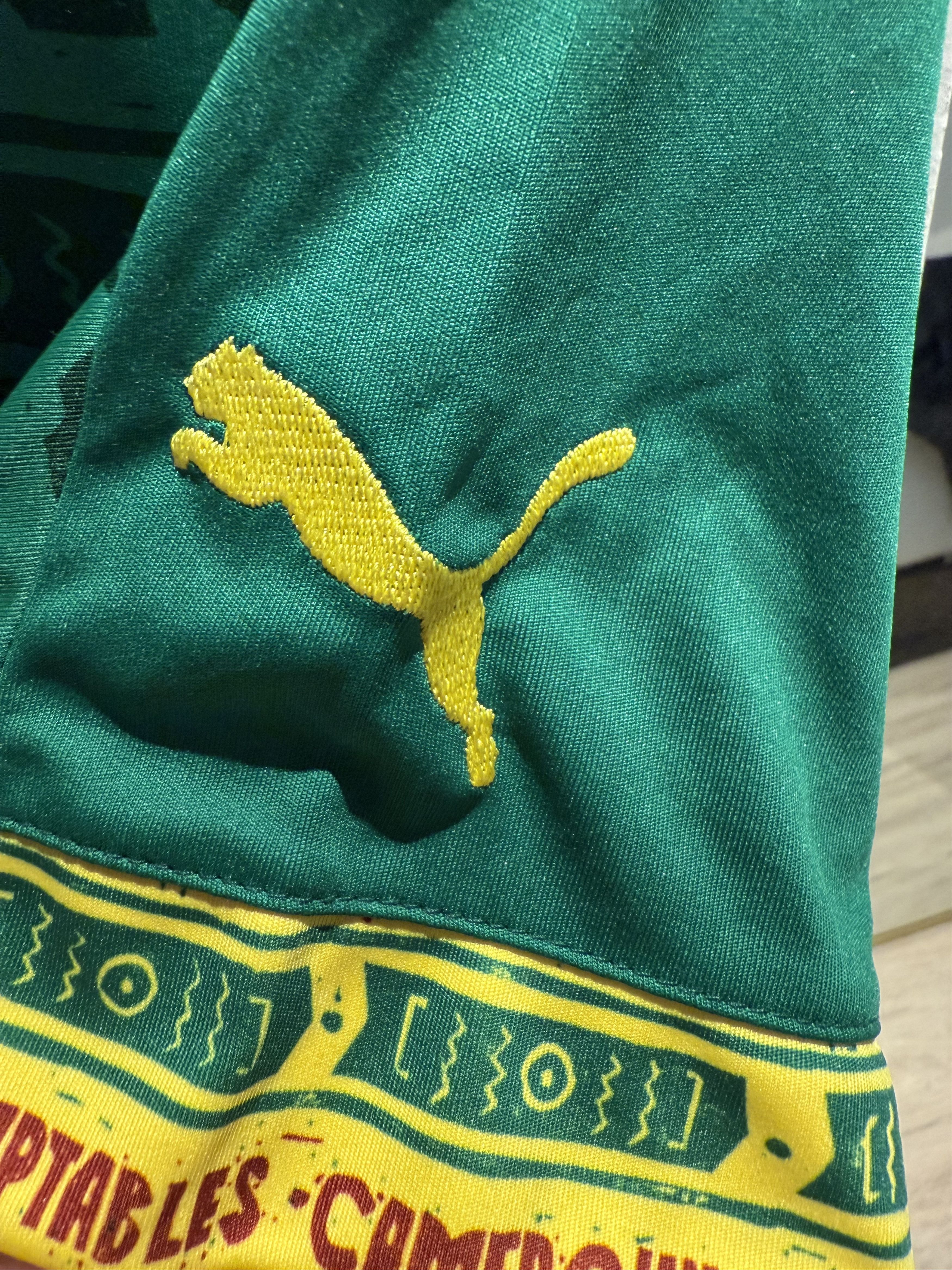 Puma Authentic Puma Cameroon (Cameroun) Football Jersey Size US M / EU 48-50 / 2 - 4 Thumbnail