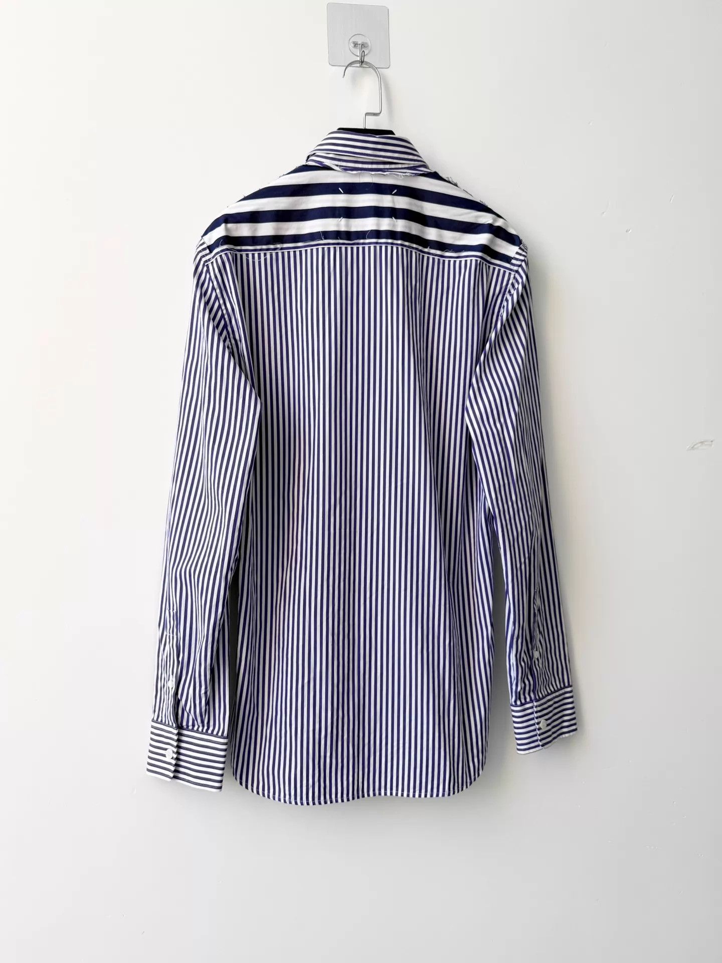 Maison Margiela Maison Margiela S/S19 Cat Whisker Striped Shirt 39 Size US M / EU 48-50 / 2 - 3 Thumbnail