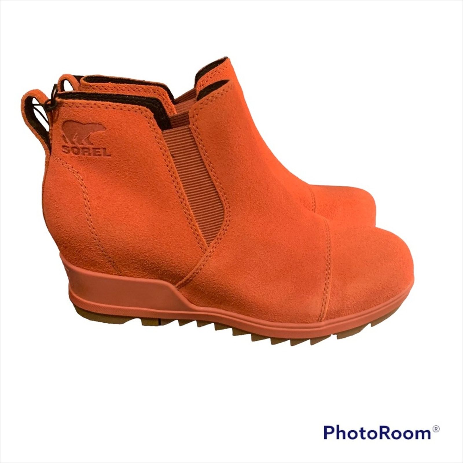 SOREL Sorel | Joan of Arctic Wedge II Chelsea Booties Heel Shoes Size US 9.5 / IT 39.5 - 1 Thumbnail