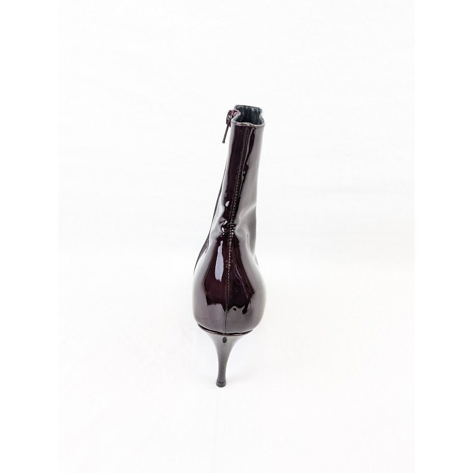 Saint Laurent Paris o1rshd1 Ziggy 90 Zipped Boots in Deep Bordeaux Size US 8 / EU 41 - 9 Thumbnail