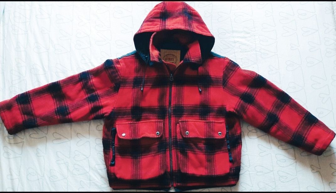 Avirex AVIREX Vintage Plaid Wool Jacket -Long Island-LAMPO Zipper Size US L / EU 52-54 / 3 - 3 Thumbnail