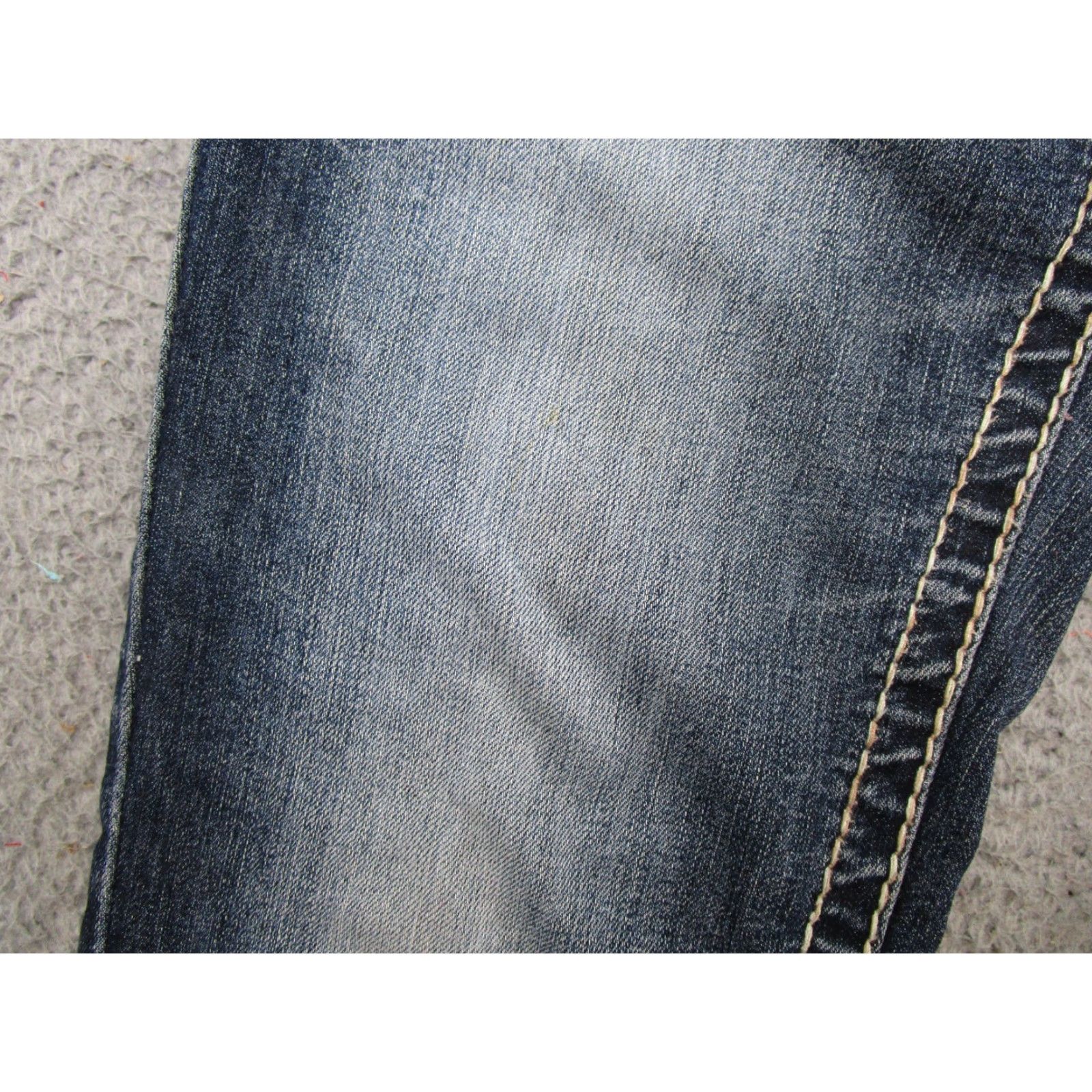 Vintage Maurices Women's Denim Jeans 5-Pocket Stretch Embroidered Flap Pocket Slim/Regular Size M Blue Denim Skinny Casual Size 32" / US 10 / IT 46 - 2 Thumbnail