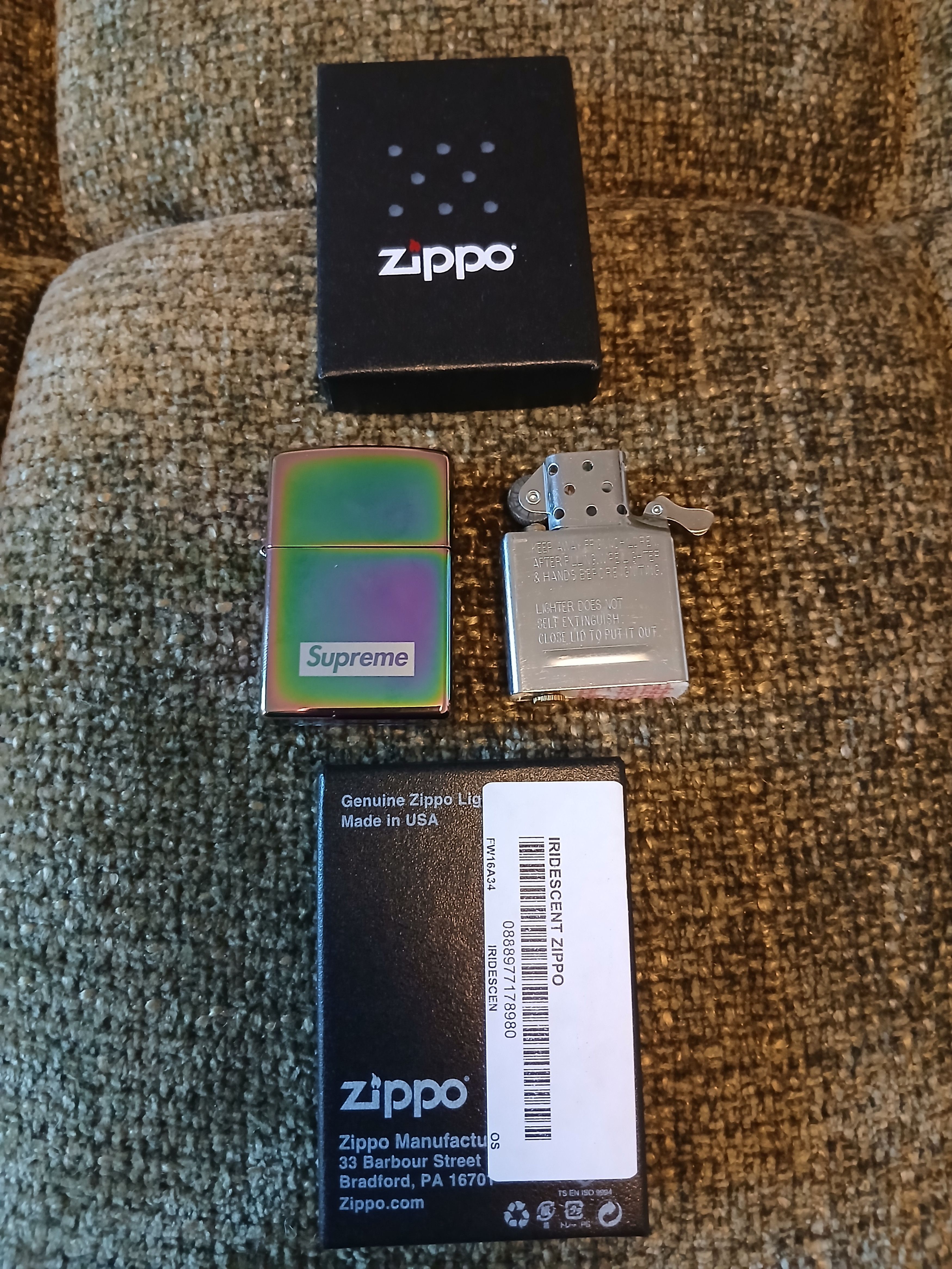Supreme Supreme Spectrum Zippo Size ONE SIZE - 6 Thumbnail