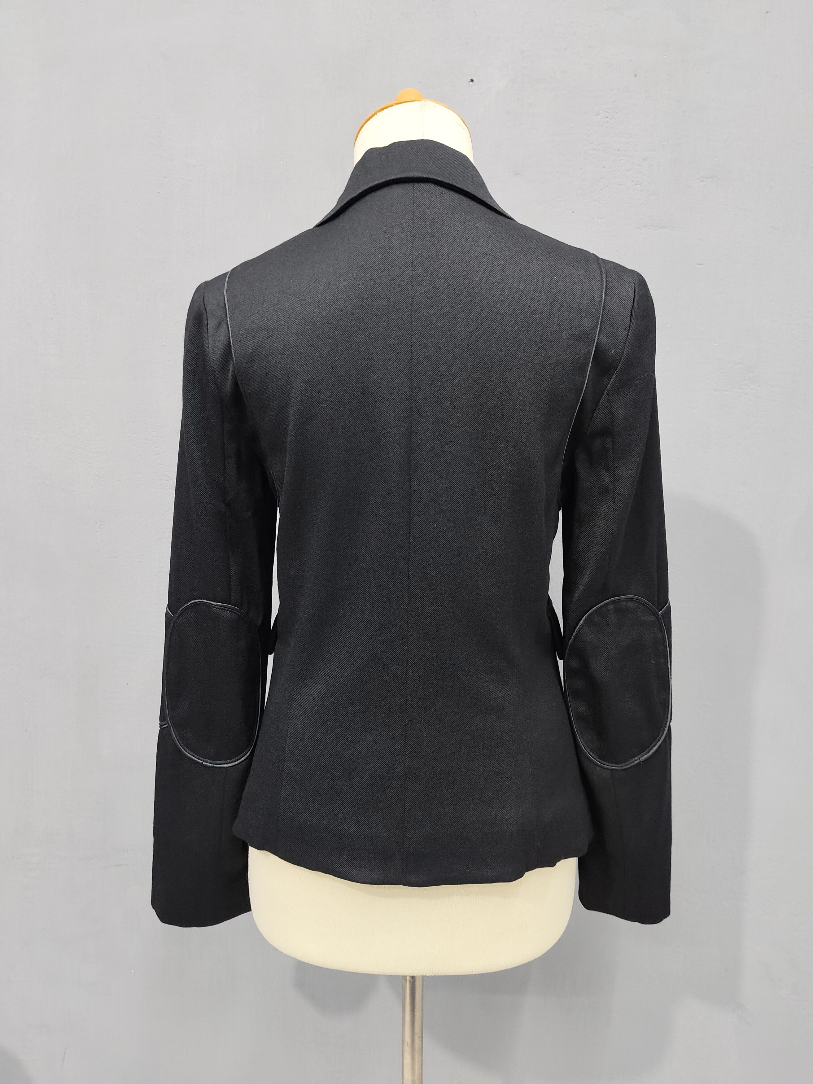 Joseph Joseph- Minimal Dark Clean Tailored Fitted Blazer Size M / US 6-8 / IT 42-44 - 9 Thumbnail
