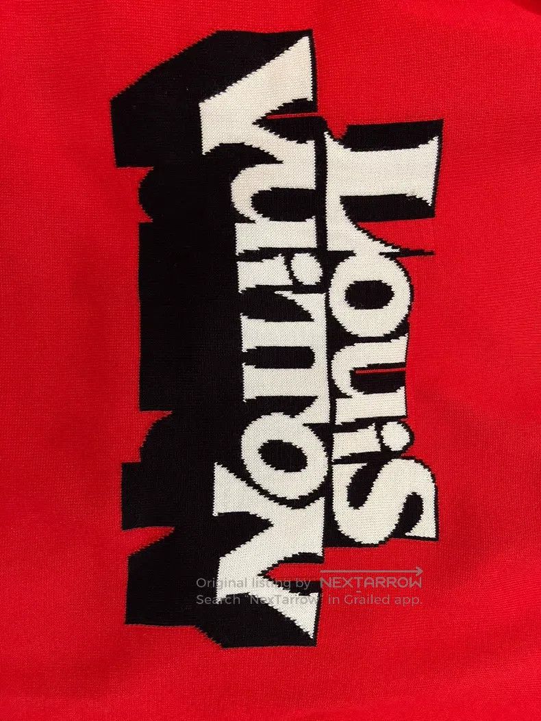 Louis Vuitton Louis Vuitton Knitted full logo short sleeves Size US L / EU 52-54 / 3 - 4 Thumbnail