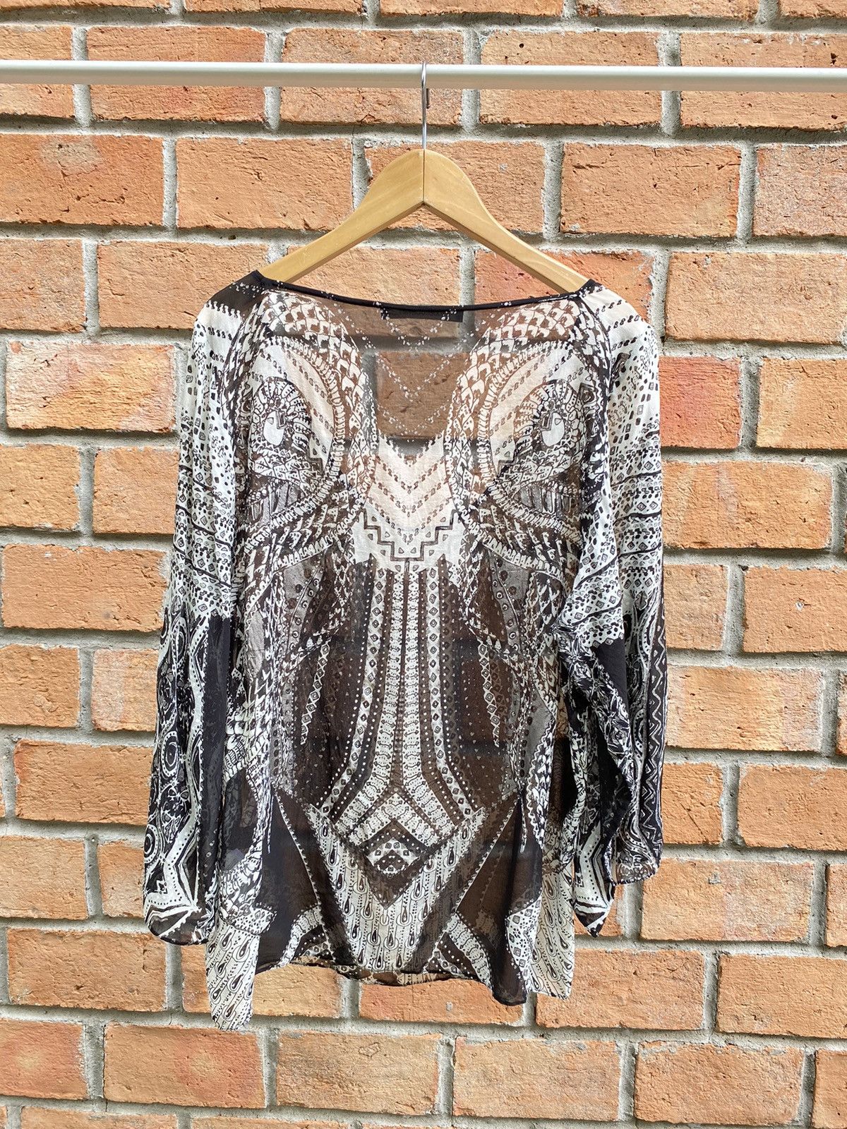 Roberto Cavalli Roberto Cavalli printed blouse Size S / US 4 / IT 40 - 8 Thumbnail