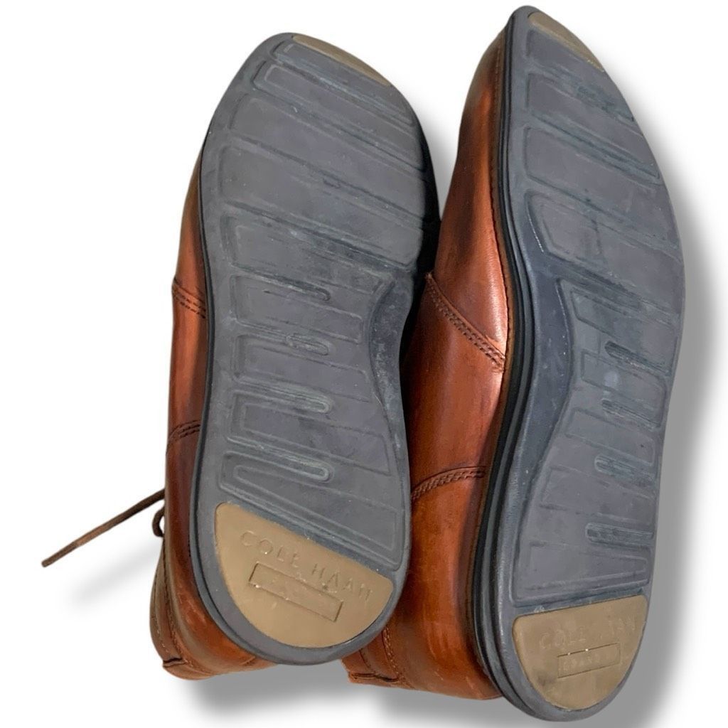 Cole Haan Cole Haan Men’s Original Grand Chukka Boots Brown Leather 8. Size US 8.5 / EU 41-42 - 11 Thumbnail