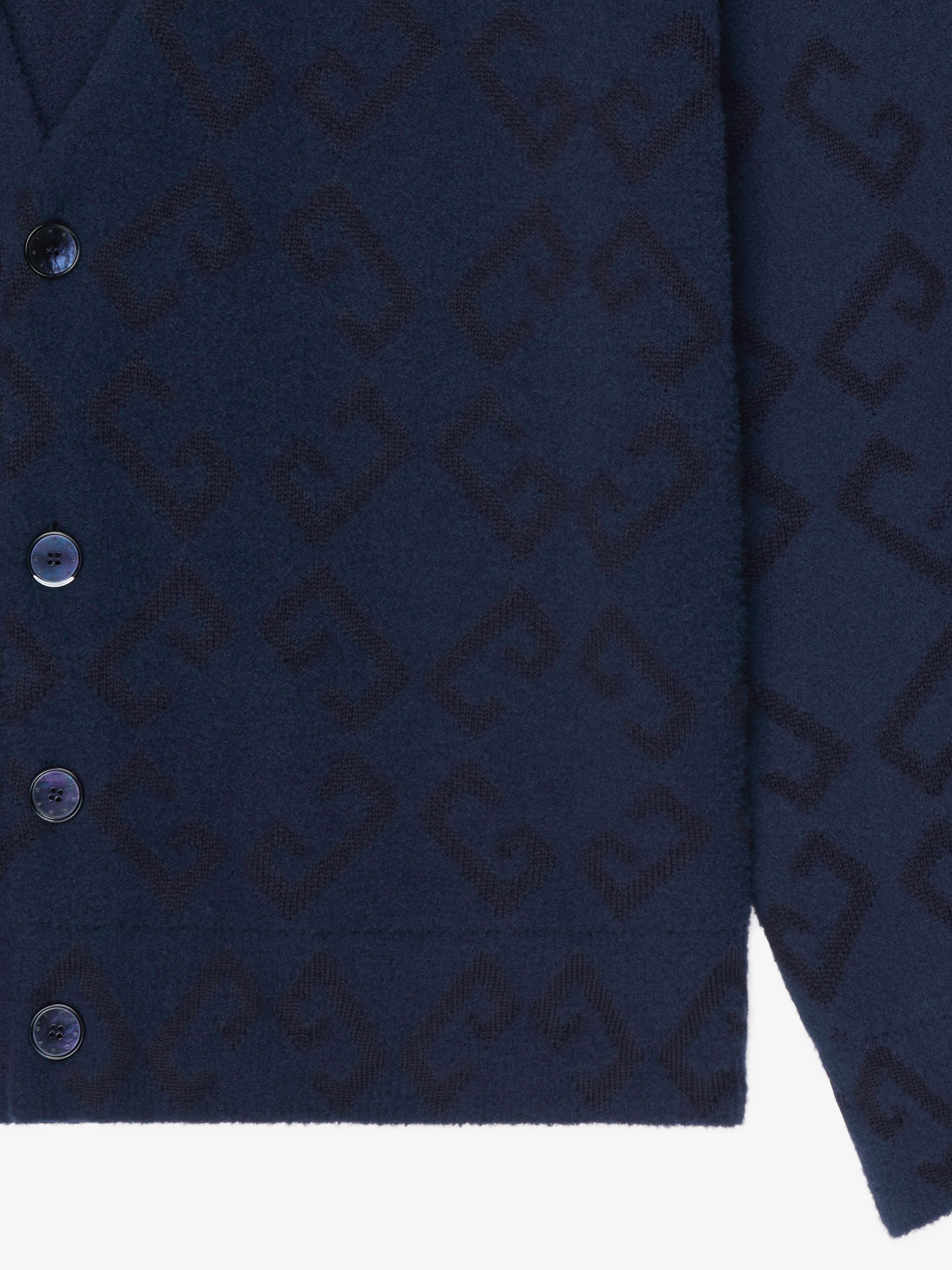 Givenchy o1w1db10925 Classic Cardigan Sweater in Blue Size US L / EU 52-54 / 3 - 4 Thumbnail