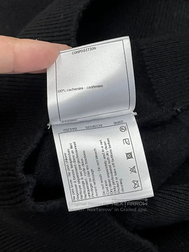 Chanel Chanel Black pearl buckle cashmere lapel small top short s Size XS / US 0-2 / IT 36-38 - 7 Thumbnail