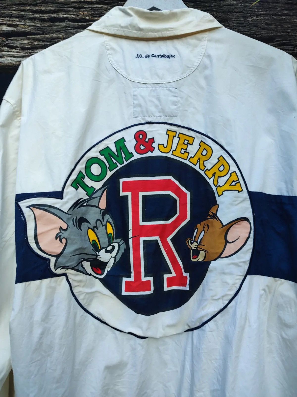 Jean Charles De Castelbajac Vintage JC de Castelbajac Tom & Jerry Graphic Windbreaker Size US M / EU 48-50 / 2 - 2 Thumbnail