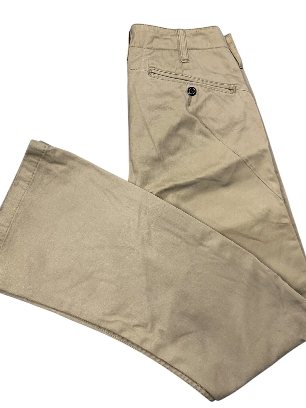 Attachment Japanese brand ATTACHMENT flared chinos unique Size US 31 - 5 Thumbnail