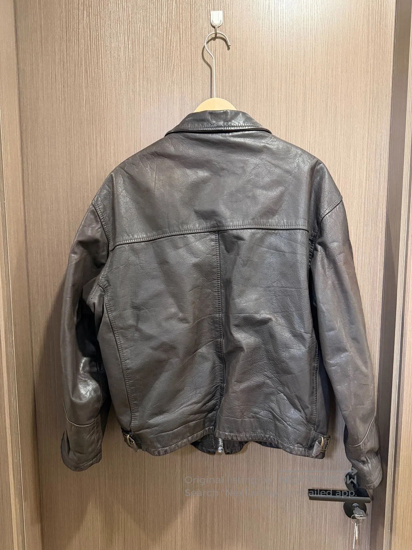 Vintage Rebuilt Vintage Leather Jacket. Size US L / EU 52-54 / 3 - 9 Thumbnail