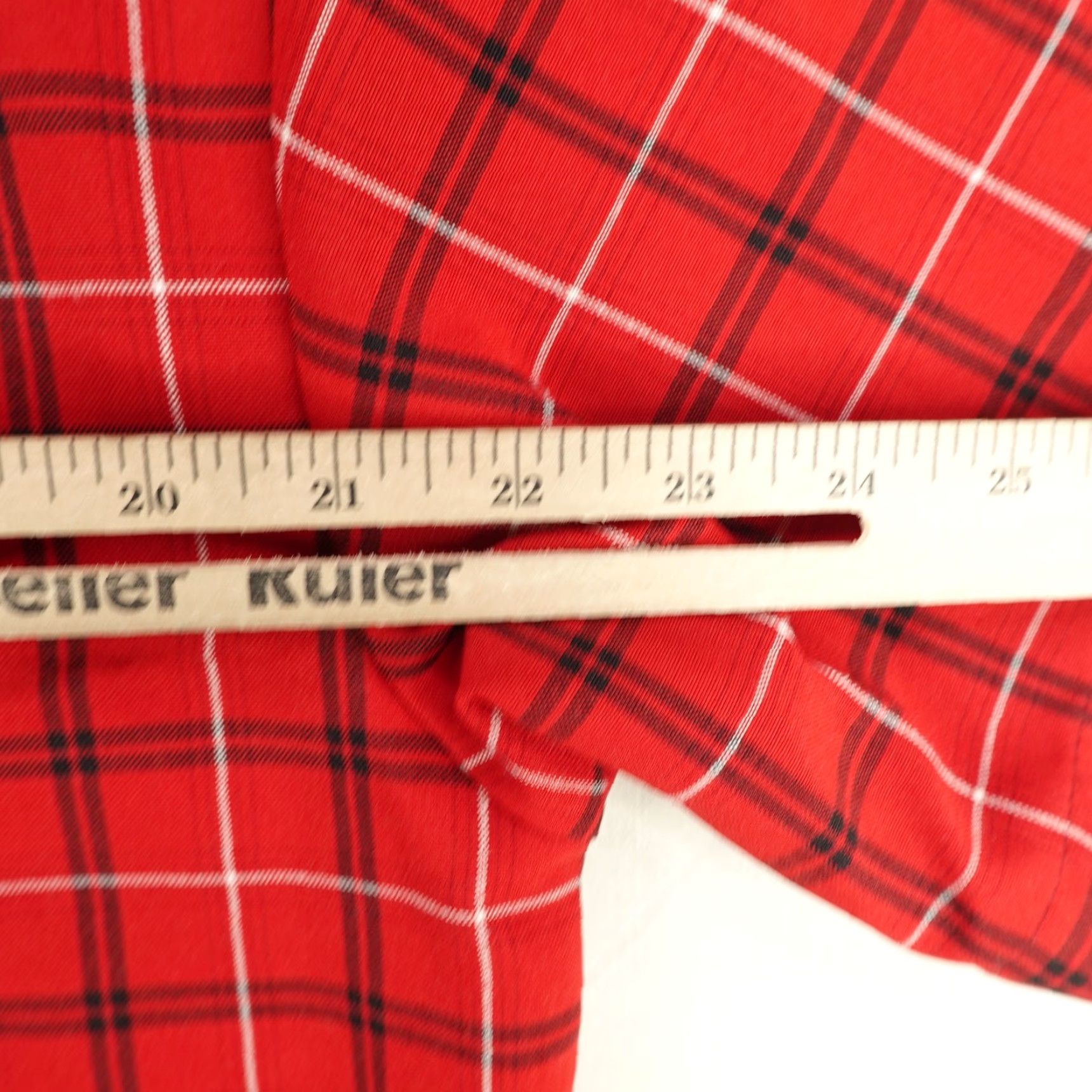 Vintage Vintage Solo Semore Shirt Mens Medium Red Plaid Button Up Made In USA Camp 90s Size US M / EU 48-50 / 2 - 7 Thumbnail
