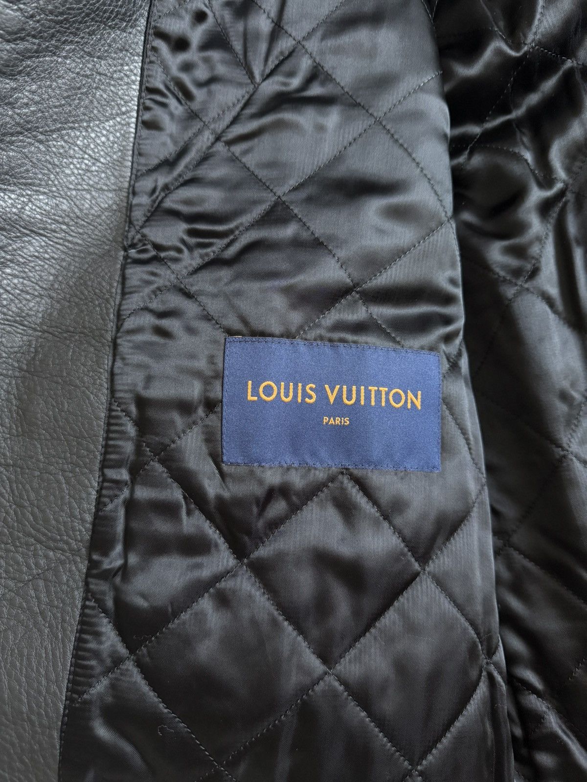 Louis Vuitton × Nigo Louis Vuitton Leather Jacket Denim Patchwork - NIGO Size US XL / EU 56 / 4 - 9 Thumbnail