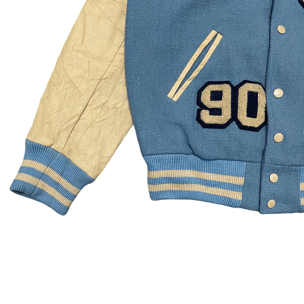Japanese Brand Vintage Rich Girl Wool Varsity Jacket Size M / US 6-8 / IT 42-44 - 3 Thumbnail