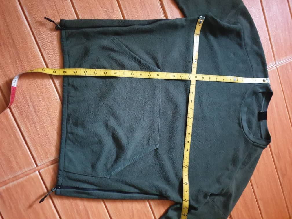Japanese Brand Find out green military fleece Sweater Size US M / EU 48-50 / 2 - 6 Thumbnail