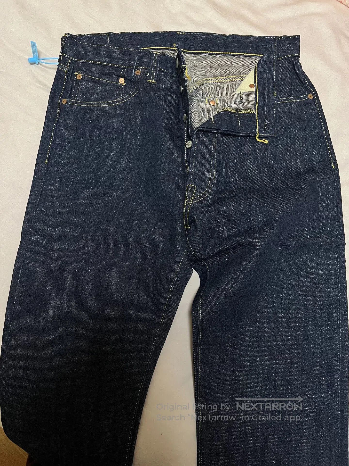 Sugar Cane Sugar Cane 1945 Straight Denim Jeans. Size US 34 / EU 50 - 5 Thumbnail