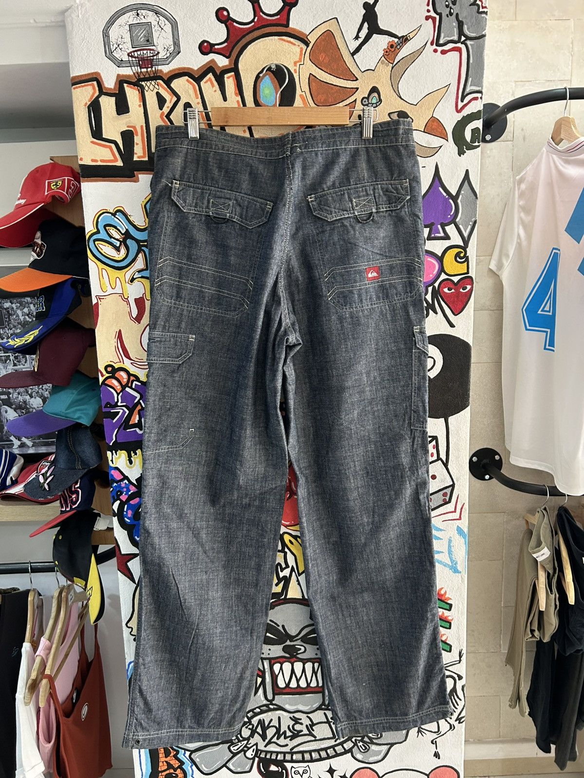 Quicksilver Quick Silver 90s Cargo denim Size US 36 / EU 52 - 2 Thumbnail