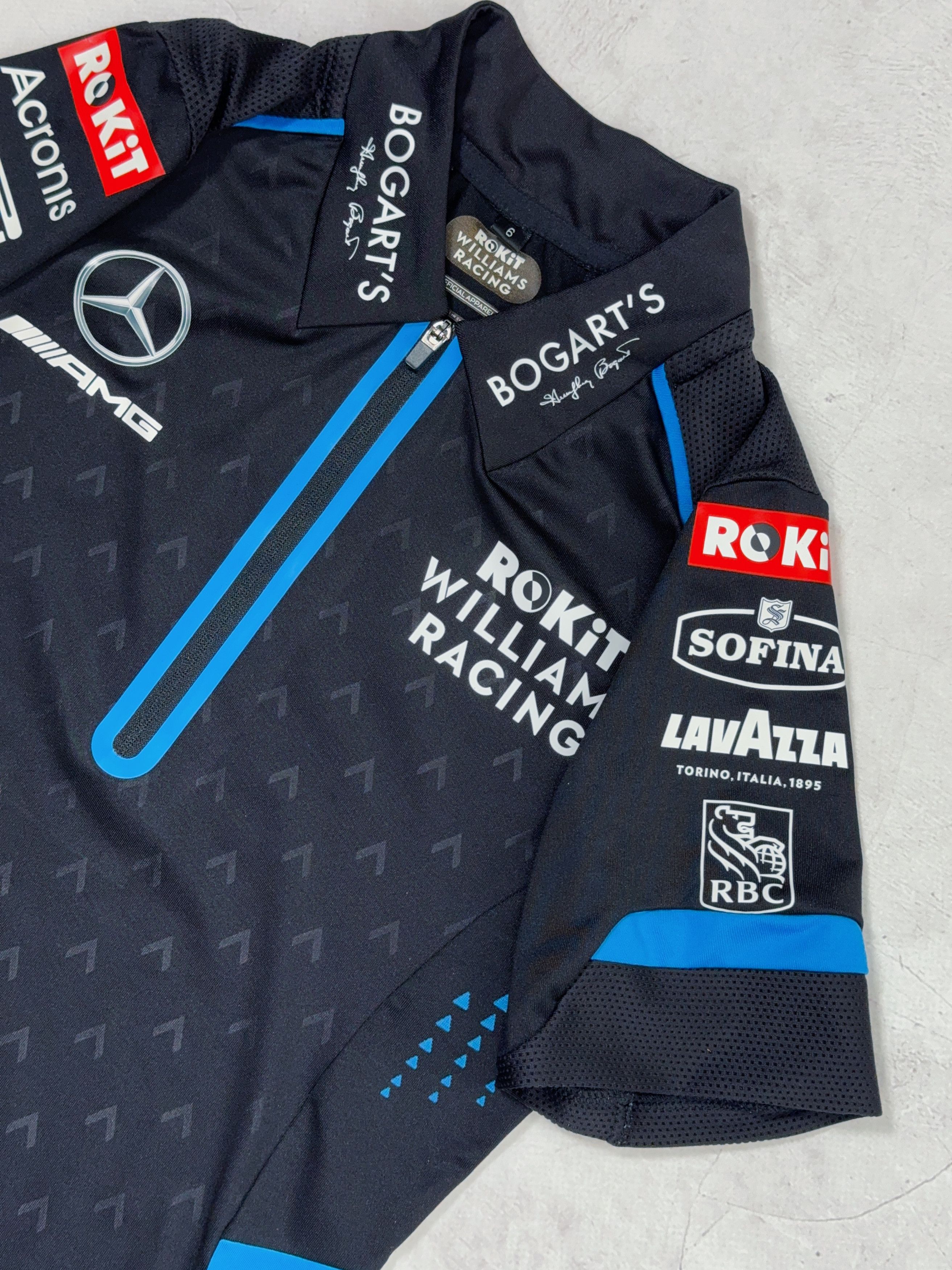 Formula 1 × Rokit AMG Mercedes-Benz Bogarts F1 Rokit Williams T-Shirt Size M / US 6-8 / IT 42-44 - 7 Thumbnail