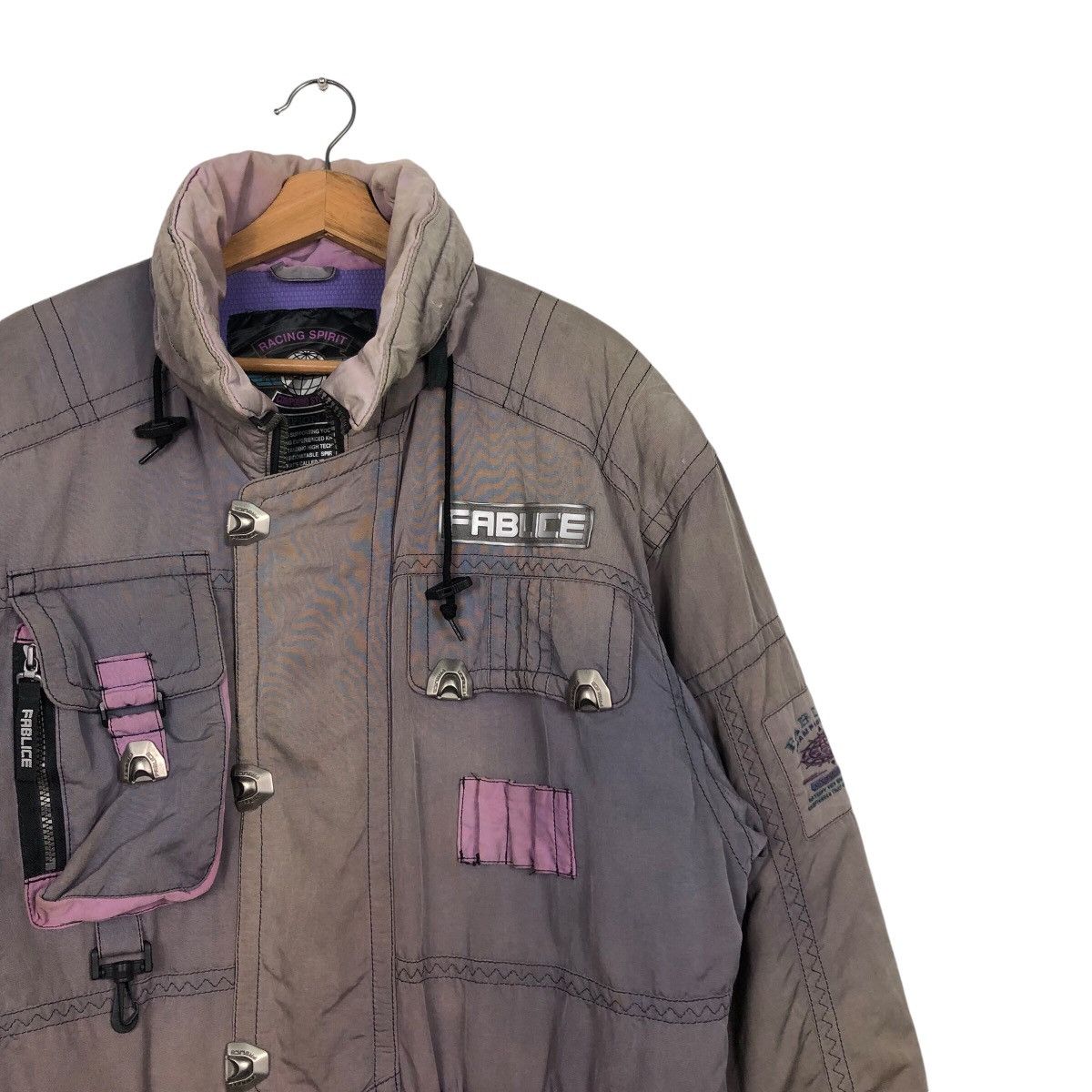 Japanese Brand 📌Vintage Ski Jacket Winter Fablice Thinsulate Multi Pocket Size US L / EU 52-54 / 3 - 7 Thumbnail