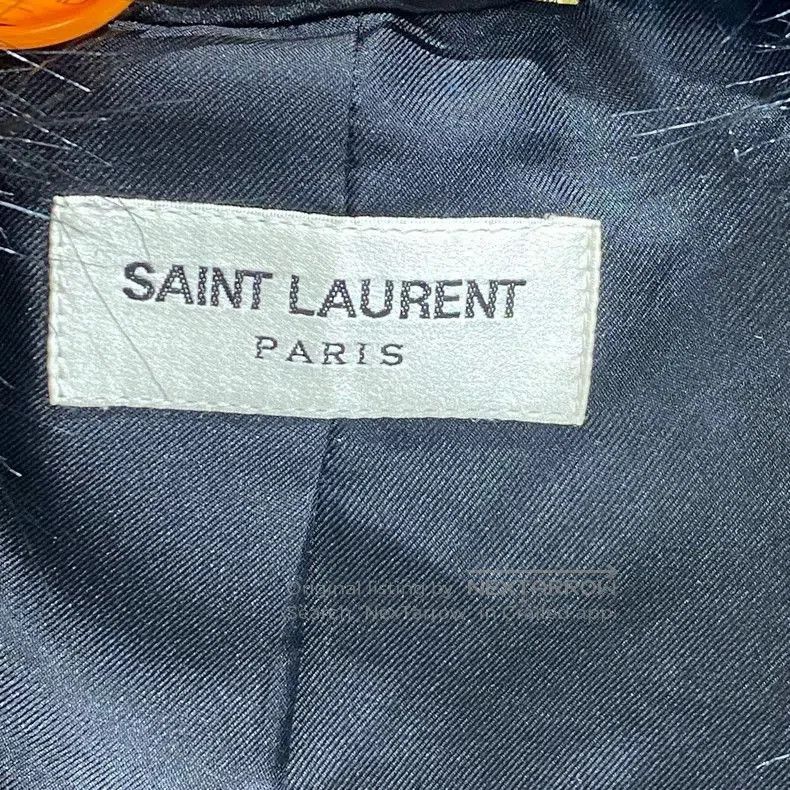 Saint Laurent Paris Saint Laurent Colorblock Fur Jacket. Size US L / EU 52-54 / 3 - 3 Thumbnail