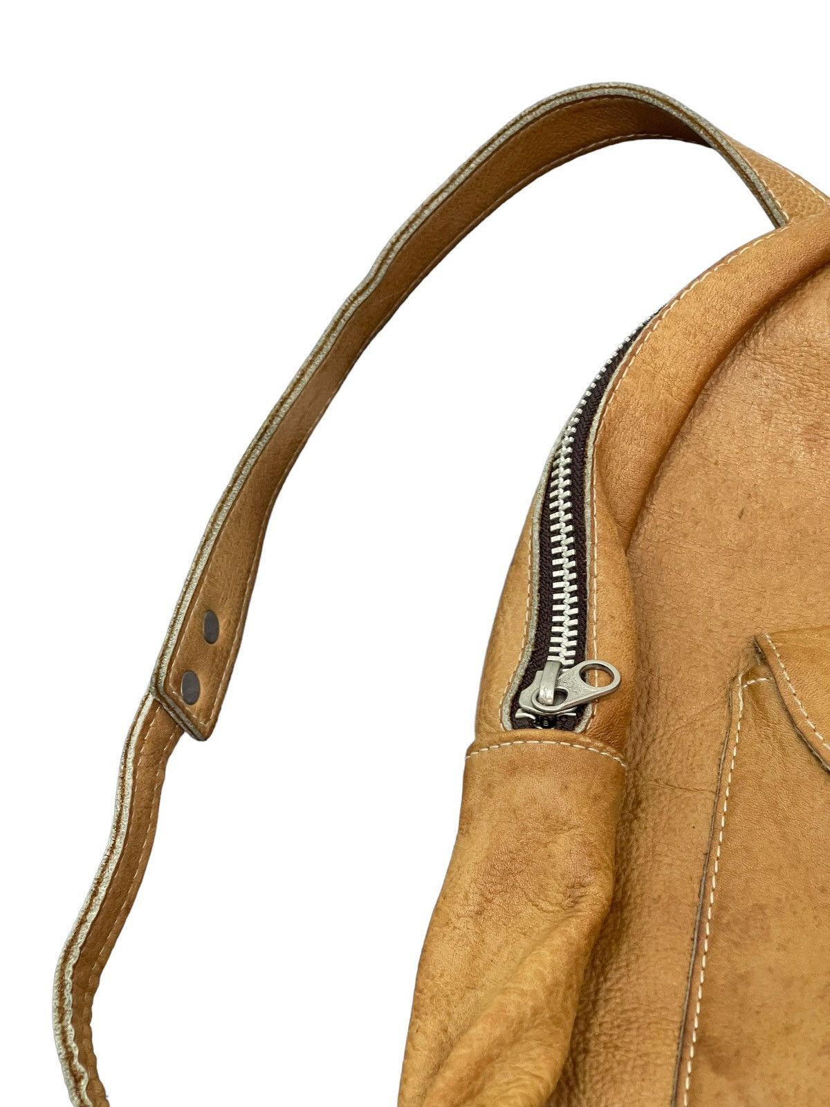 Genuine Leather Full Leather Backpack Unknown Handmade Bag 3🟩 Size ONE SIZE - 9 Thumbnail