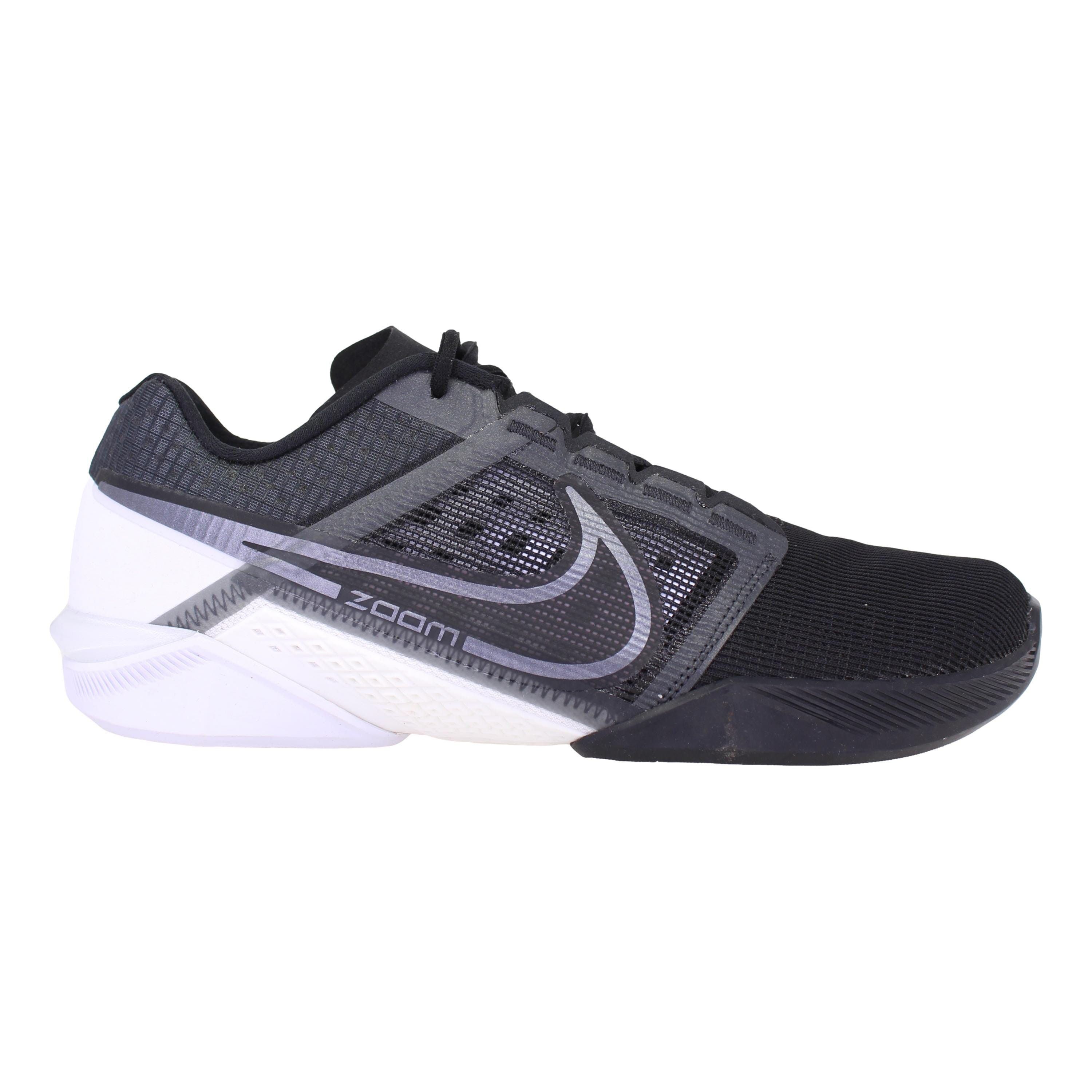 image of Nike Zoom Metcon Turbo 2 Black Dh3392-010 Shoes in Black/Metallic Cool Grey/White, Men's (Size 9.5)