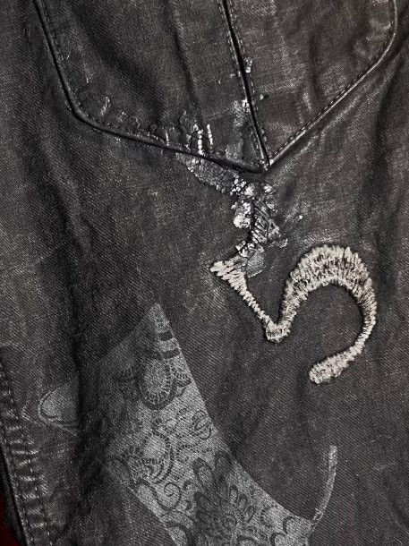 Share Spirit Homme SHARE SPIRIT Embroidered Patchwork Denim Jeans Size US 36 / EU 52 - 4 Thumbnail