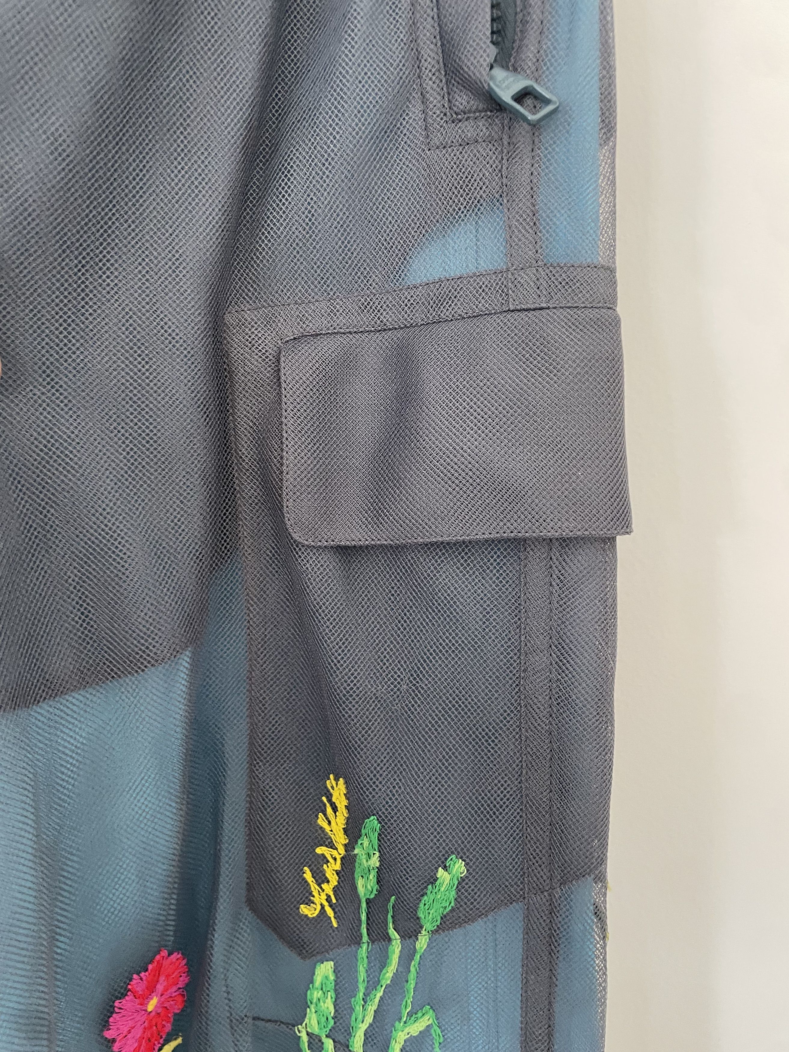 Louis Vuitton LOUIS VUITTON ULTRA RARE JAPAN EXCLUSIVE EMBROIDERED PANTS Size US 28 / EU 44 - 5 Thumbnail
