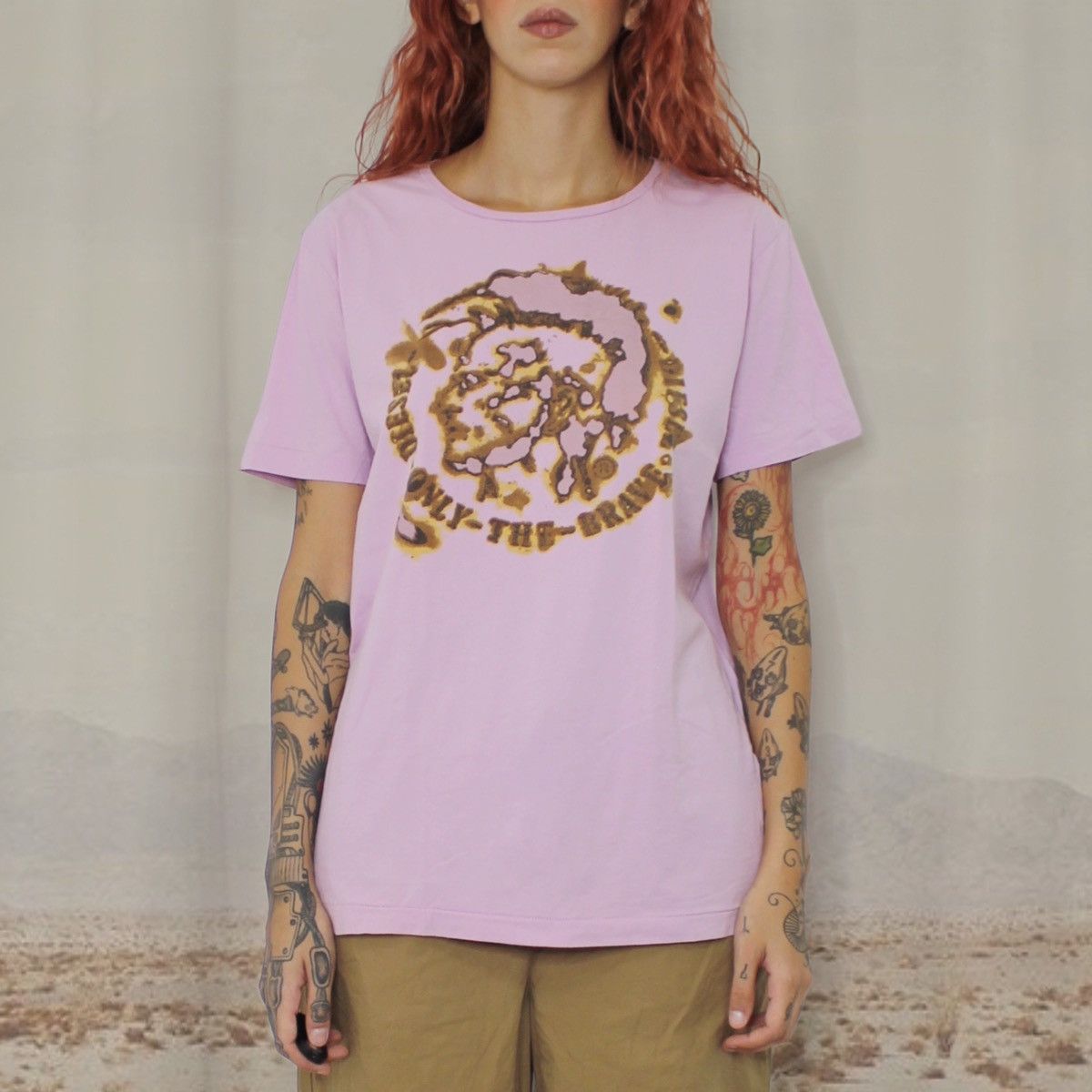 🔥DIESEL PINK TEE🔥