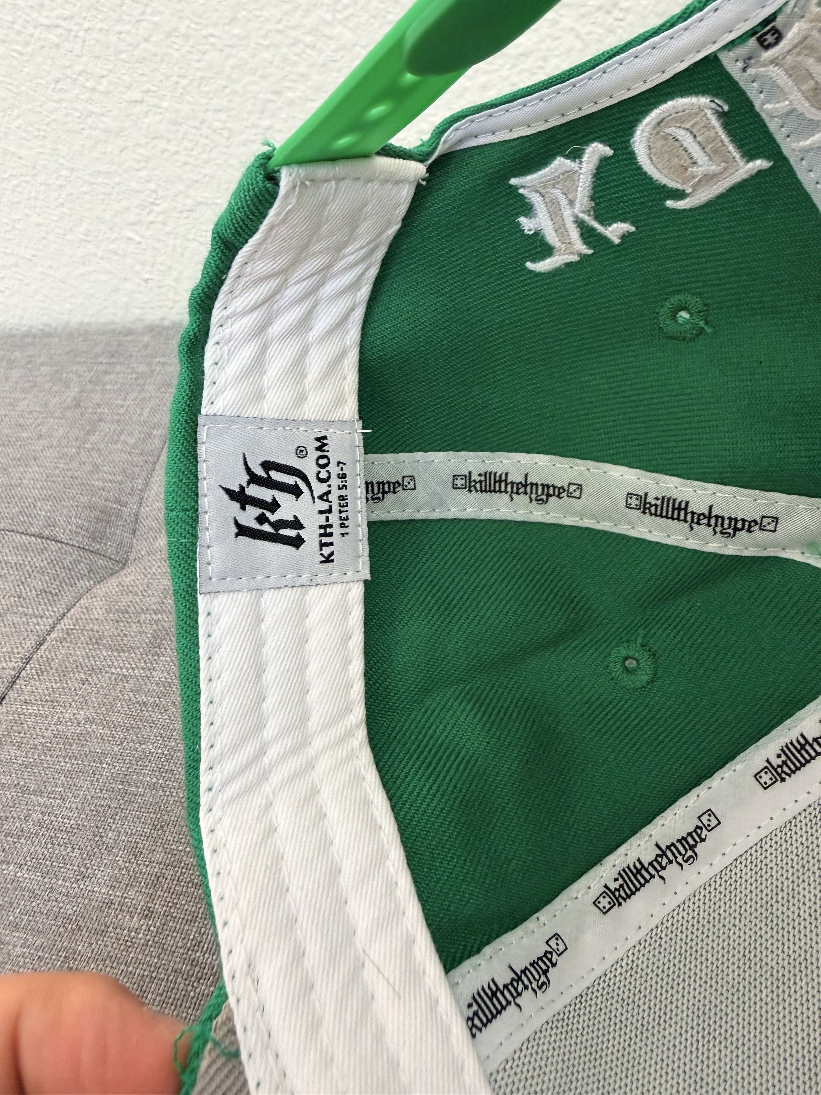 Other Kill The Hype SnapBack Green Hat Size ONE SIZE - 6 Thumbnail