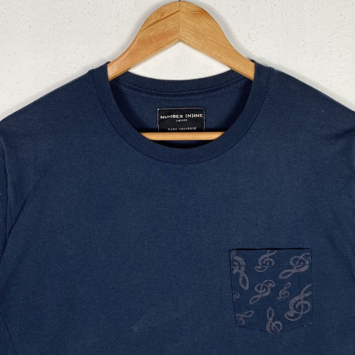 Japanese Brand × NANO universe × Number (N)ine NUMBER NINE DENIM NANO UNIVERSE MELODY POCKET TEE Size US XL / EU 56 / 4 - 3 Thumbnail