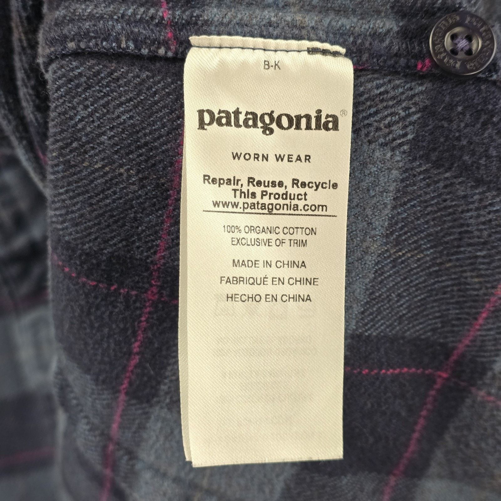 Patagonia Patagonia W'S Long Sleeve Fjord Flannel Shirt 4 Womens Small Size S / US 4 / IT 40 - 5 Thumbnail
