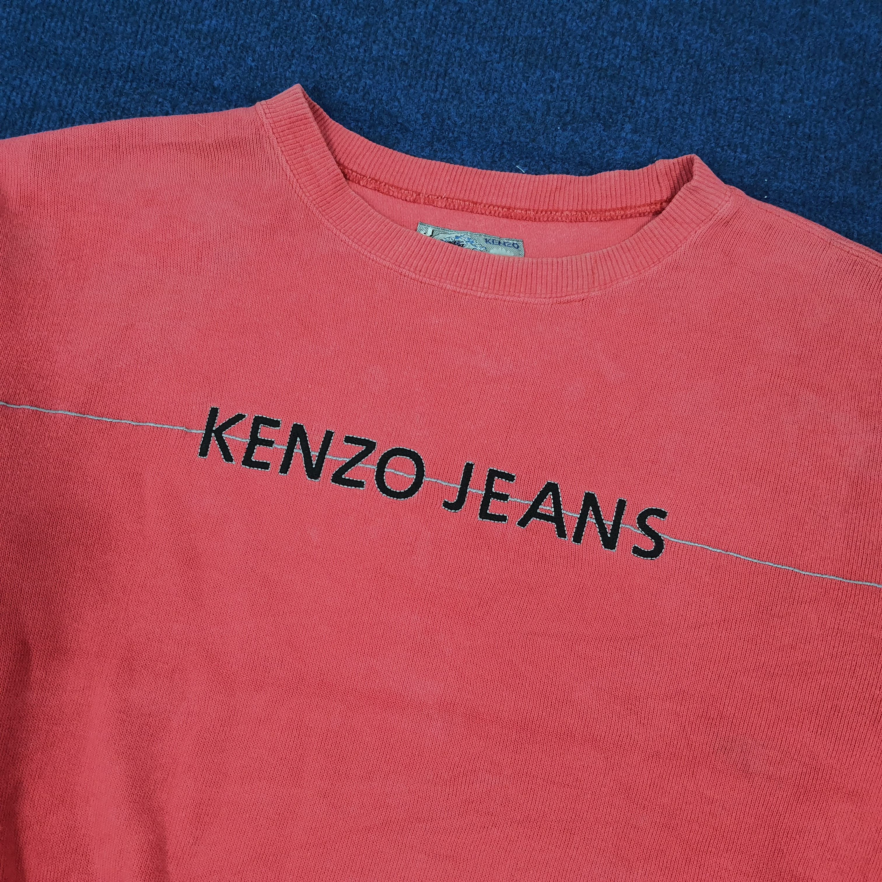 Kenzo Vintage Kenzo Jeans Japan Sweatshirt C271N21 Size US L / EU 52-54 / 3 - 4 Thumbnail