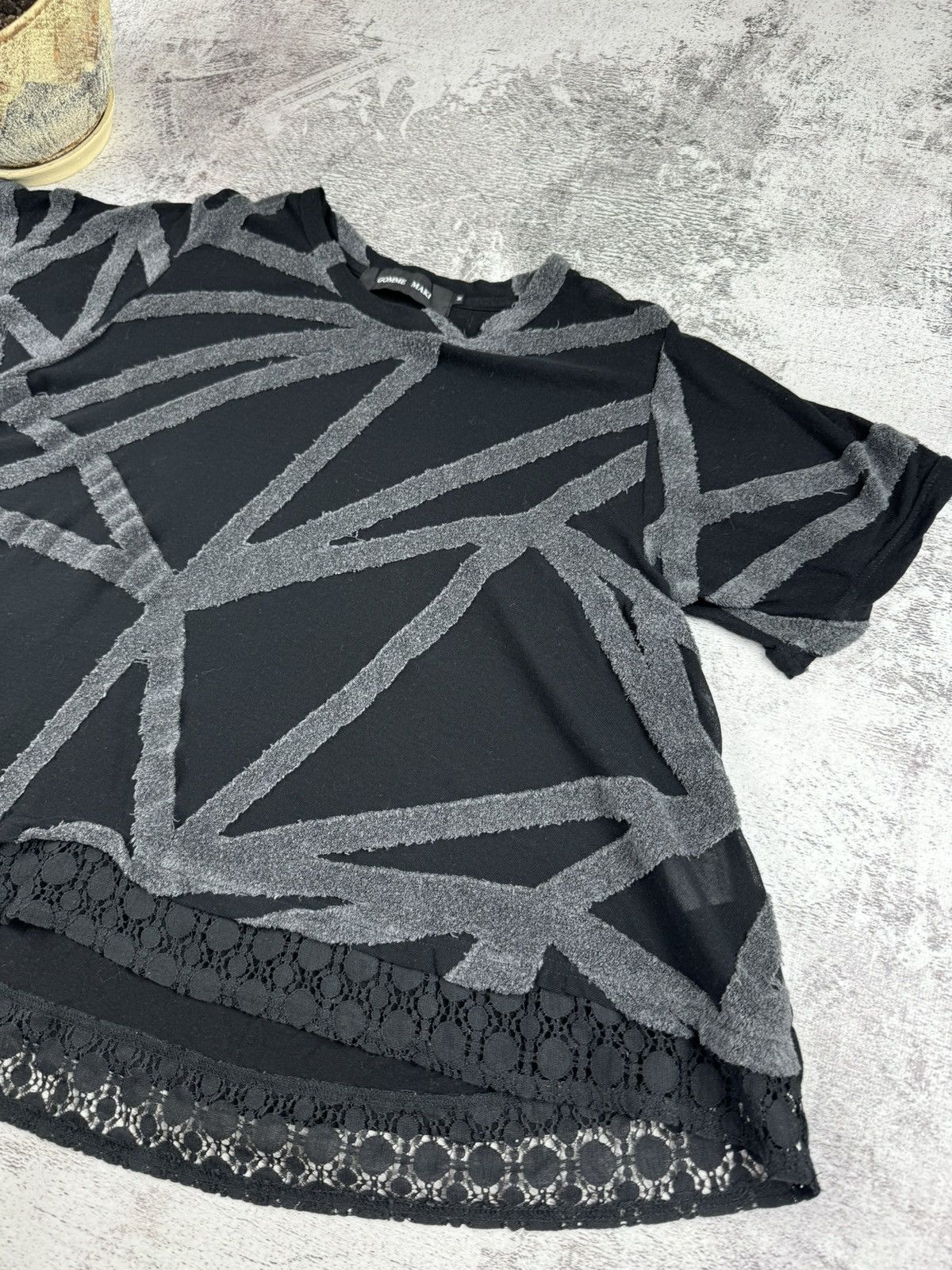 gomme Vintage Asymetrycal Dress Top Gomme Homme Maki Y2K T Shirt Size M / US 6-8 / IT 42-44 - 15 Thumbnail