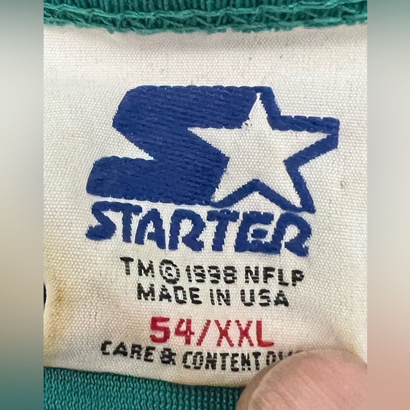 Starter Vintage Miami Dolphins Jersey Abdul-Jabbar Starter 90s USA Size US XXL / EU 58 / 5 - 8 Thumbnail