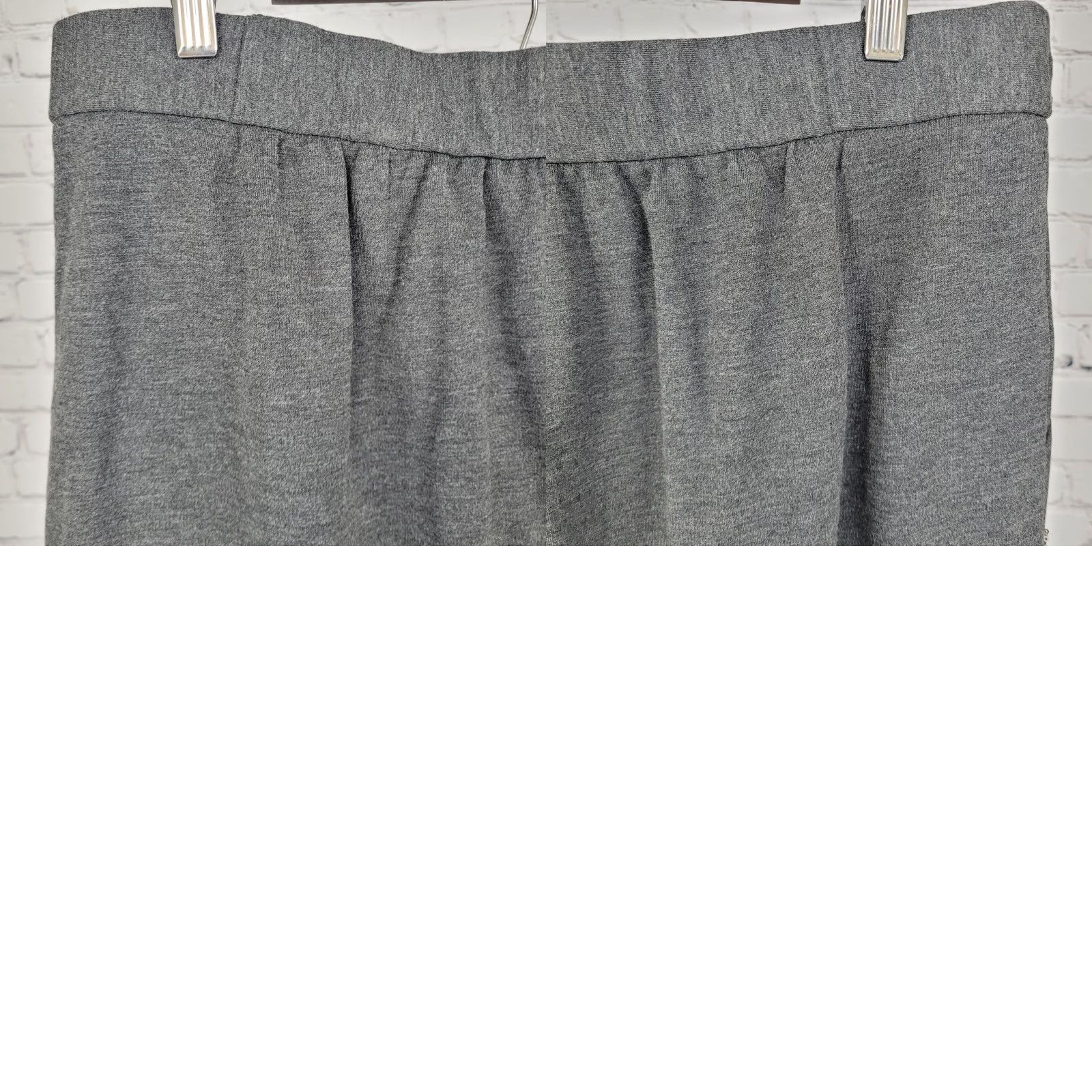 Ann Taylor Ann Taylor Skirt Grey Metallic Sequin Drawstring Mini Large L Womens Size 36" / US 14 / IT 50 - 8 Thumbnail