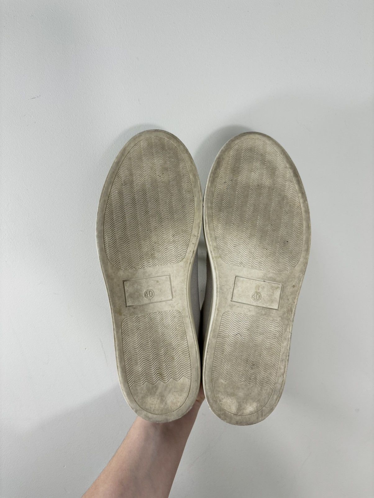 Suitsupply Suitsupply Gray Suede Leather Casual Sneakers Shoes Size US 7 / EU 40 - 19 Thumbnail