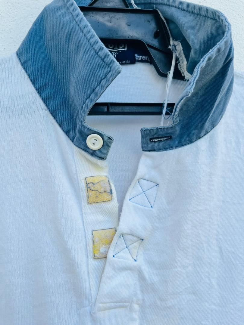 Polo Ralph Lauren Vintage 90s Polo Ralph Lauren Designer Fashion Style Size US XL / EU 56 / 4 - 4 Thumbnail