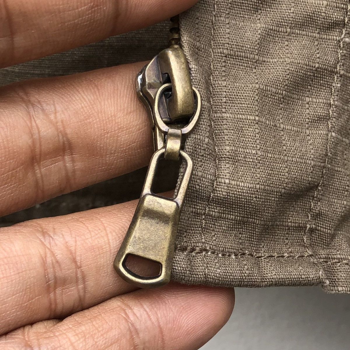 Japanese Brand Outdoor Products Khakis Zipper Jacket Size US L / EU 52-54 / 3 - 10 Thumbnail